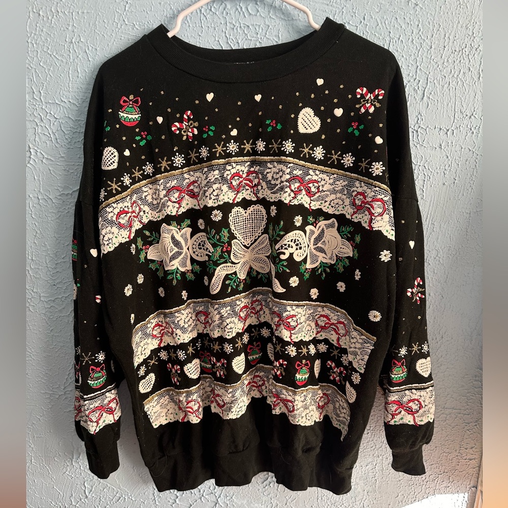 Vintage Women’s Nutcracker Sweater